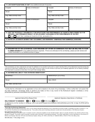 Form RS6409 Application for 507-a Disability Retirement Application - New York, Page 2