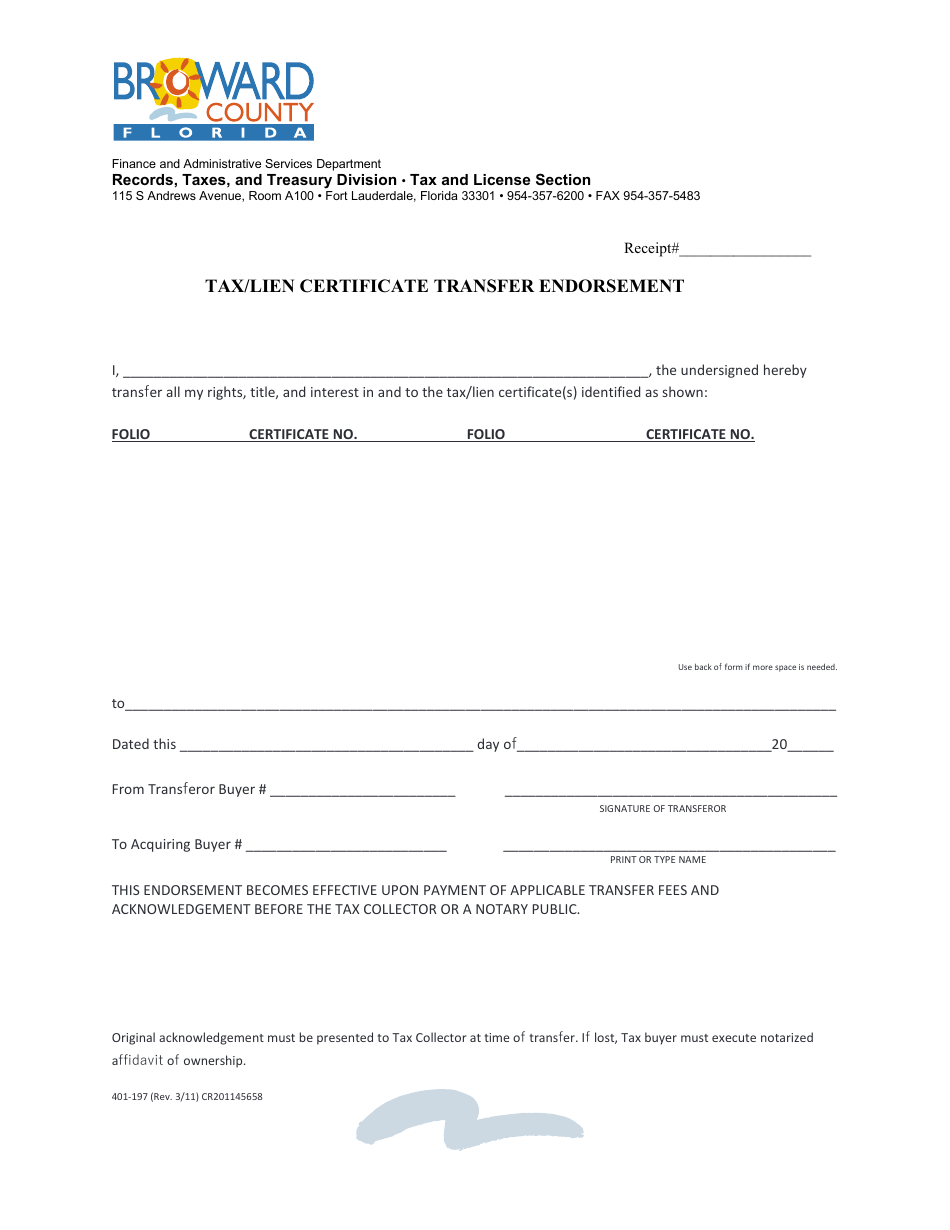 Form 401 197 Fill Out Sign Online and Download Printable PDF