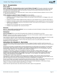Instructions for Form REV85 0050 Estate and Transfer Tax Return - Washington, Page 12