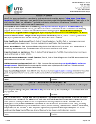 Household Goods Moving Company Permit Application - Washington, Page 6