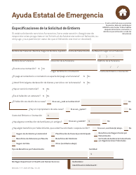 Formulario MDHHS-1171-SP Solicitud De Asistencia - Michigan (Spanish), Page 22