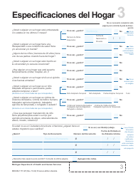 Formulario MDHHS-1171-SP Solicitud De Asistencia - Michigan (Spanish), Page 4