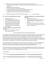 Commercial Ferry Application - Washington, Page 10