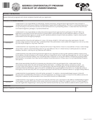 Address Confidentiality Program Application - Idaho, Page 3