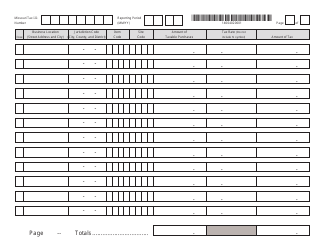 Form 53-C Consumer&#039;s Use Tax Return - Missouri, Page 2