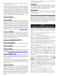 Form MO-1041 Fiduciary Income Tax Return - Missouri, Page 7
