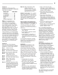 Instructions for Form 38, SFN28707 Fiduciary Income Tax Return - North Dakota, Page 11