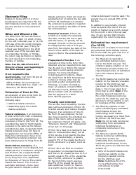 Instructions for Form 38, SFN28707 Fiduciary Income Tax Return - North Dakota, Page 5