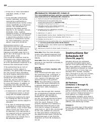 Instructions for Form 58, SFN28703 Partnership Income Tax Return - North Dakota, Page 12
