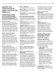 Instructions for Form 58, SFN28703 Partnership Income Tax Return - North Dakota, Page 7