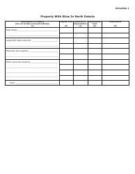 Form SFN25816 Annual Report of Air Transportation Companies - North Dakota, Page 2