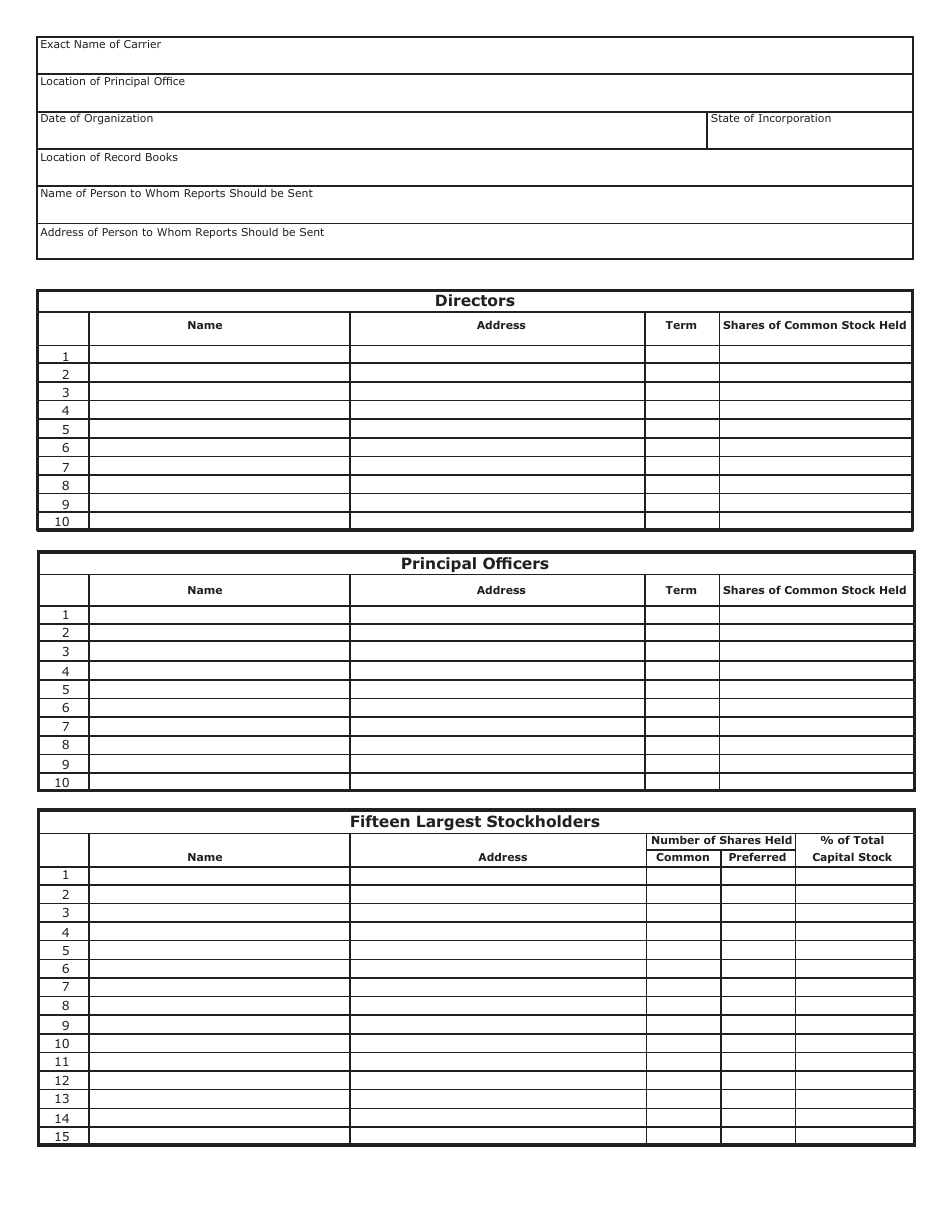 Form SFN25816 Annual Report of Air Transportation Companies - North Dakota, Page 3