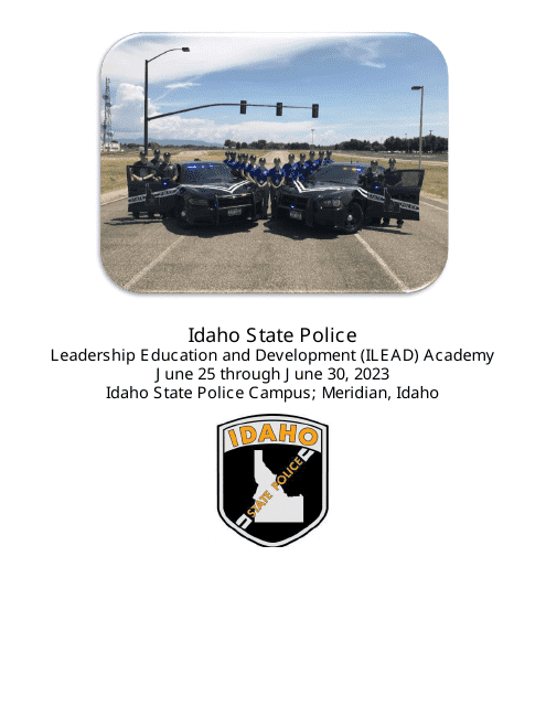 Leadership Education and Development (Ilead) Academy Application - Idaho, 2023