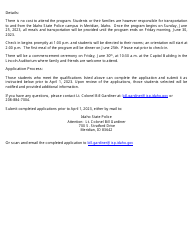 Leadership Education and Development (Ilead) Academy Application - Idaho, Page 3