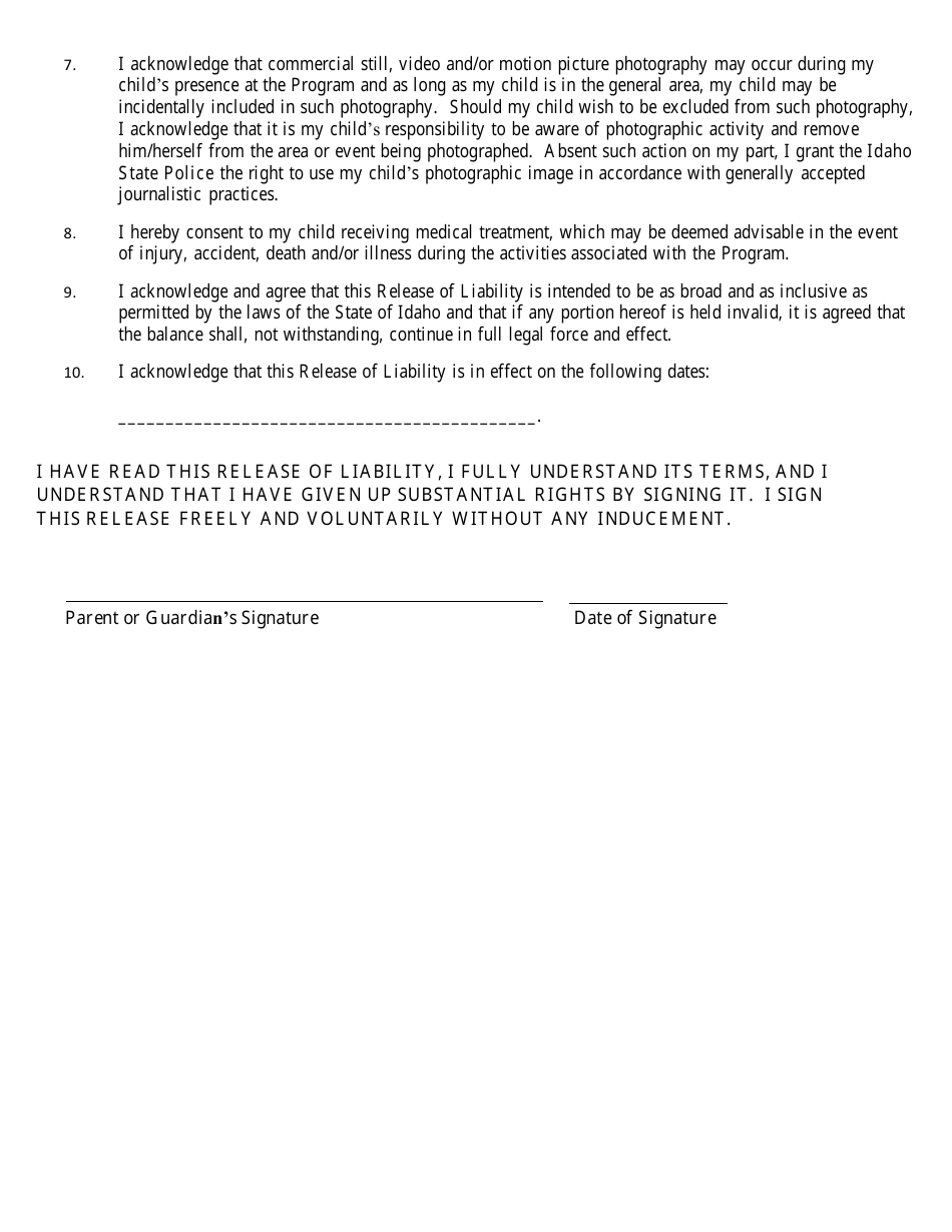 Leadership Education and Development (Ilead) Academy Application - Idaho, Page 8