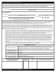 Podiatrist Ankle Surgery Privilege Form 4PODPRB Certification of Training and Experience - New York, Page 2