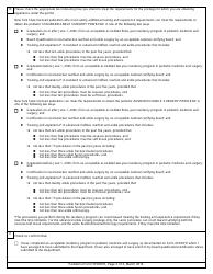 Podiatrist Ankle Surgery Privilege Form 5PODPR Application for Ankle Surgery Limited Permit - New York, Page 2