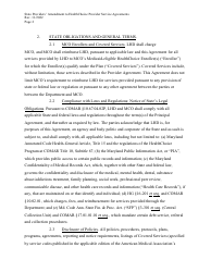 State Providers&#039; Amendment to Healthchoice Provider Service Agreements - Maryland, Page 2