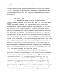 State Providers&#039; Amendment to Healthchoice Provider Service Agreements - Maryland, Page 3
