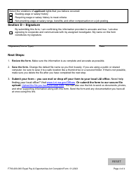 Form F700-200-000 Equal Pay &amp; Opportunities Act Complaint - Washington, Page 4