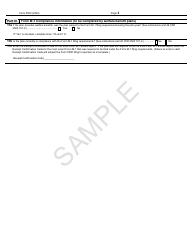 Form 5500 Annual Return/Report of Employee Benefit Plan - Sample, Page 3