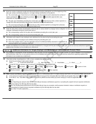 Form 5500 Schedule R Retirement Plan Information - Sample, Page 3