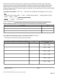 Form OCC1200 Child Care Facility - Application for License/Letter of Compliance - Maryland, Page 4
