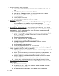 Factory-Built Commercial Buildings - Plan Submittal Checklist - Washington, Page 4
