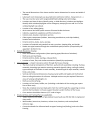 Factory Built Residential Buildings - Plan Submittal Checklist - Washington, Page 3