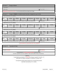 Form DOC.231.21C Circumstance Change Form - Child Care Scholarship Program - Maryland, Page 4