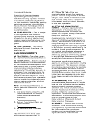 Instructions for Form LM-3 Labor Organization Annual Report, Page 14