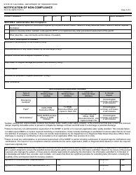 Form TR-0134 Notification of Non-compliance - California, Page 2