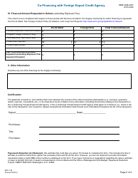 Form EIB-11-04 Co-financing With Foreign Export Credit Agency, Page 2
