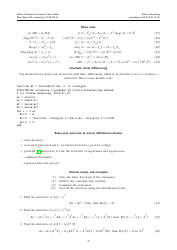 Matrix Differential Calculus Cheat Sheet - Stefan Harmeling, Page 2