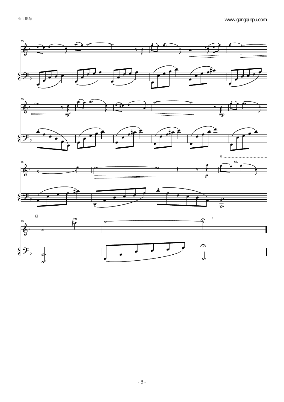 Rolf Rovland - Appassionata Piano Sheet Music, Page 3