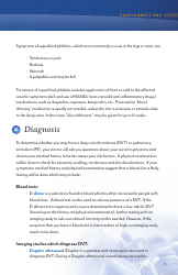 Deep Vein Thrombosis and Pulmonary Embolism - Information for Newly Diagnosed Patients - North Carolina, Page 9