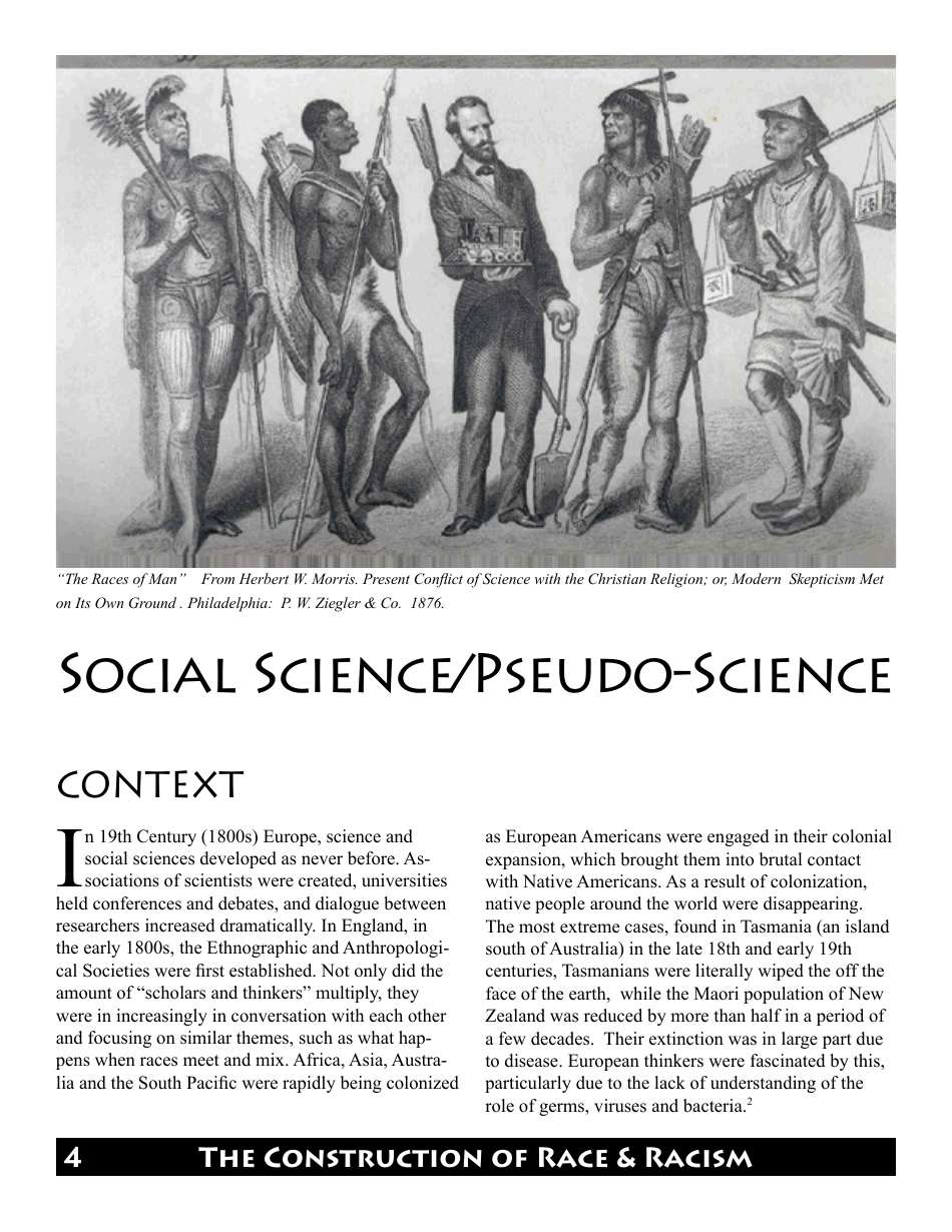 A History: the Construction of Race and Racism - Western States Center, Page 4