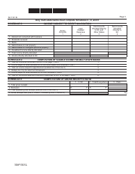 Form SC1101B Bank Tax Return - South Carolina, Page 3