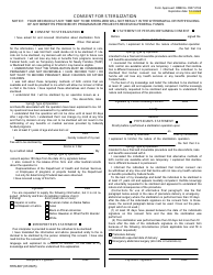Document preview: Form HHS-687 Consent for Sterilization - Utah