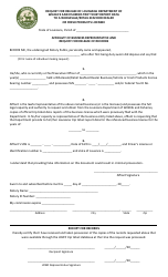 Document preview: Request for Release of Louisiana Department of Wildlife and Fisheries Trip Ticket Report Data to a Wholesale/Retail Seafood Dealer or Fresh Products Licensee - Louisiana
