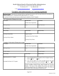 Application for Initial Licensure - Board of Nursing Facility Administrators - South Dakota, Page 8