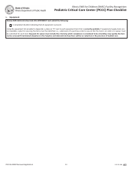 Pccc and Edap Pediatric Plan Renewal Application - Illinois, Page 13