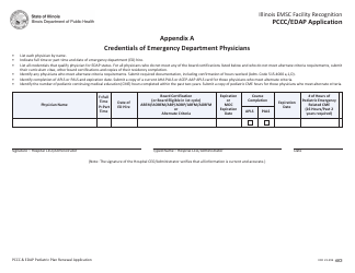 Pccc and Edap Pediatric Plan Renewal Application - Illinois, Page 14