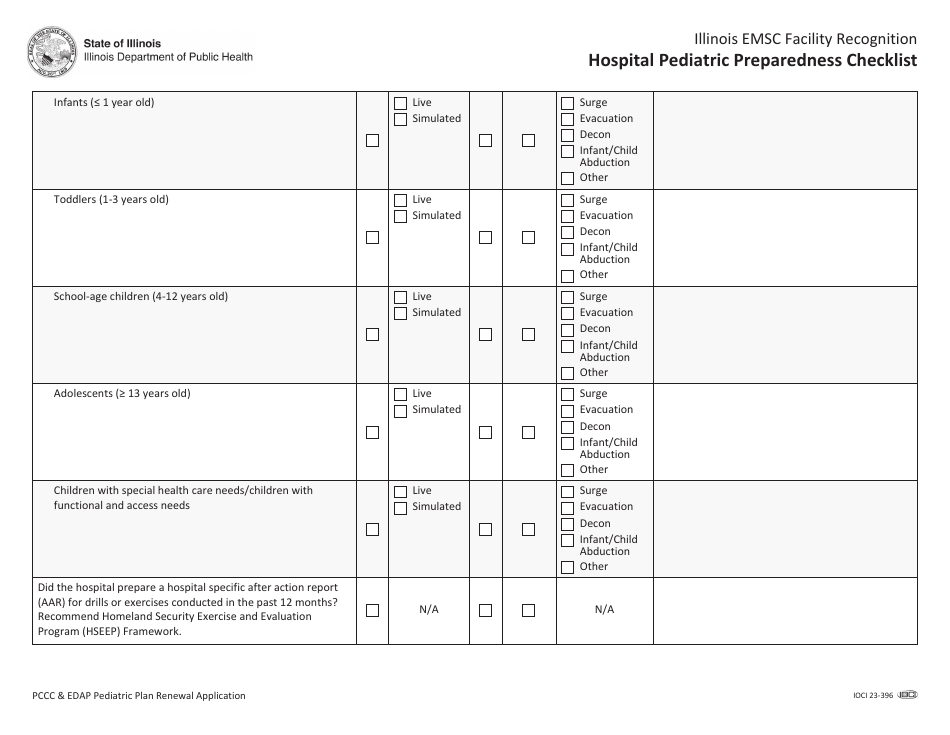 Pccc and Edap Pediatric Plan Renewal Application - Illinois, Page 33