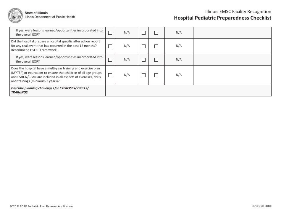 Pccc and Edap Pediatric Plan Renewal Application - Illinois, Page 34
