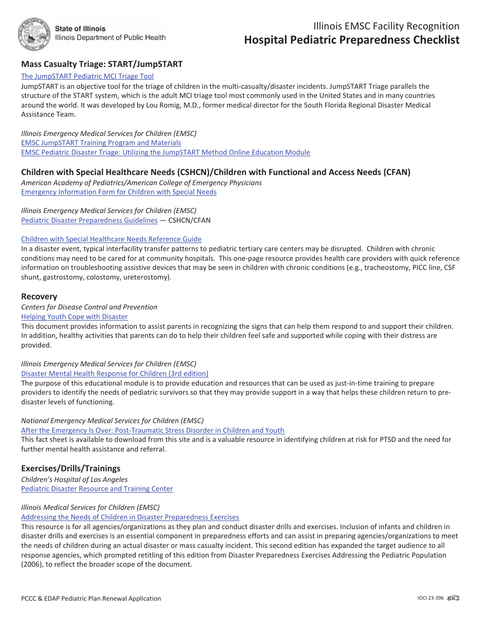 Pccc and Edap Pediatric Plan Renewal Application - Illinois, Page 38