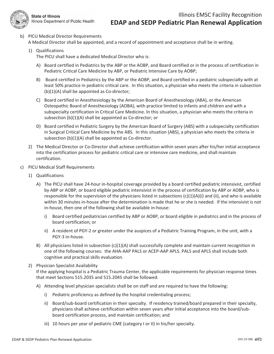 Pccc and Edap Pediatric Plan Renewal Application - Illinois, Page 55