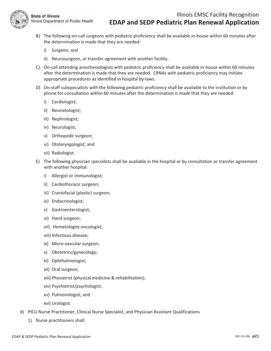 Pccc and Edap Pediatric Plan Renewal Application - Illinois, Page 56