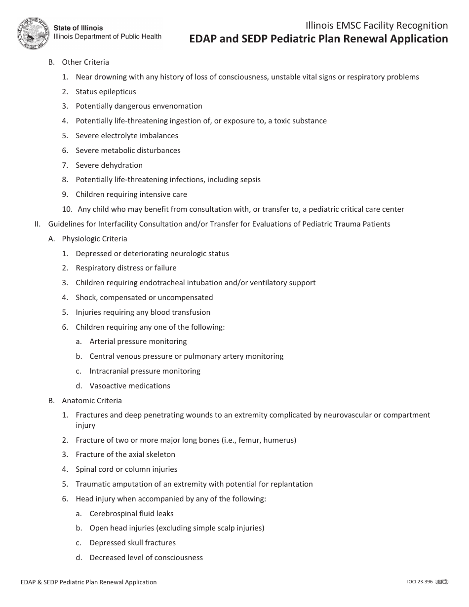 Pccc and Edap Pediatric Plan Renewal Application - Illinois, Page 64