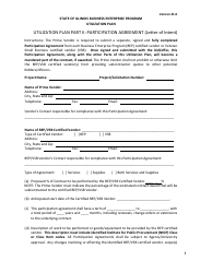 Utilization Plan - State of Illinois Business Enterprise Program for Minorities, Women, and Persons With Disabilities - Illinois, Page 4